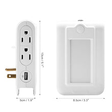 Power Outlet With Dual USB Charging Ports Travel Adopter - US Plug-in Type - 4DS-132FPA - 4D's T&D Inc