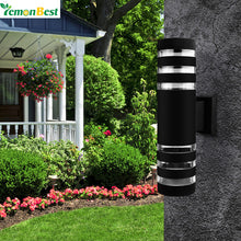 LemonBest Modern Waterproof LED Up Down - Dual Head Aluminum - E27 Socket AC 85-240V - 4DS-67DHL - 4D's T&D Inc