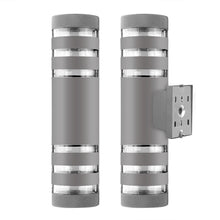 LemonBest Modern Waterproof LED Up Down - Dual Head Aluminum - E27 Socket AC 85-240V - 4DS-67DHL - 4D's T&D Inc