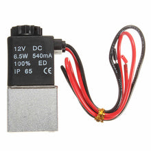 Solenoid Pneumatic Air Valve for Air Gas Liquid Water - DC 12V 1/8 2 Way NC - 4DS-44ESV - 4D's T&D Inc