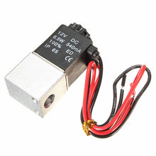 Solenoid Pneumatic Air Valve for Air Gas Liquid Water - DC 12V 1/8 2 Way NC - 4DS-44ESV - 4D's T&D Inc