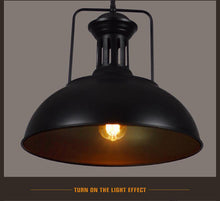 Restaurant Bar Club Lighting Chain Lamp - Vintage Pendant Lights - Antique Iron - 4DS-130VCL. - 4D's T&D Inc