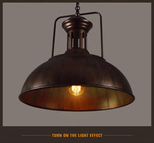 Restaurant Bar Club Lighting Chain Lamp - Vintage Pendant Lights - Antique Iron - 4DS-130VCL. - 4D's T&D Inc
