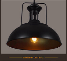 Restaurant Bar Club Lighting Chain Lamp - Vintage Pendant Lights - Antique Iron - 4DS-130VCL. - 4D's T&D Inc