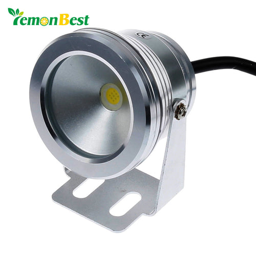 Underwater Led Light 10W 12V Lemonbest - Warm White Waterproof - IP68 Fountain pool Lamp - 4DS-66ULD - 4D's T&D Inc