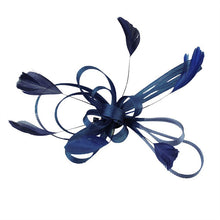 Feather Hair Fascinator Wedding Bridal Party Clip Brooch Pin Hair Beauty Aid Accessory - 4D's T&D Inc