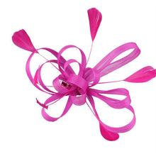 Feather Hair Fascinator Wedding Bridal Party Clip Brooch Pin Hair Beauty Aid Accessory - 4D's T&D Inc