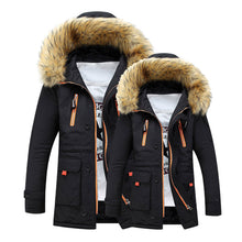 Warm Winter Hooded Fur Jacket - 4D's T&D Inc