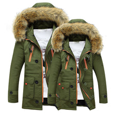 Warm Winter Hooded Fur Jacket - 4D's T&D Inc