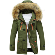 Warm Winter Hooded Fur Jacket - 4D's T&D Inc