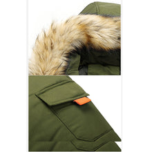 Warm Winter Hooded Fur Jacket - 4D's T&D Inc