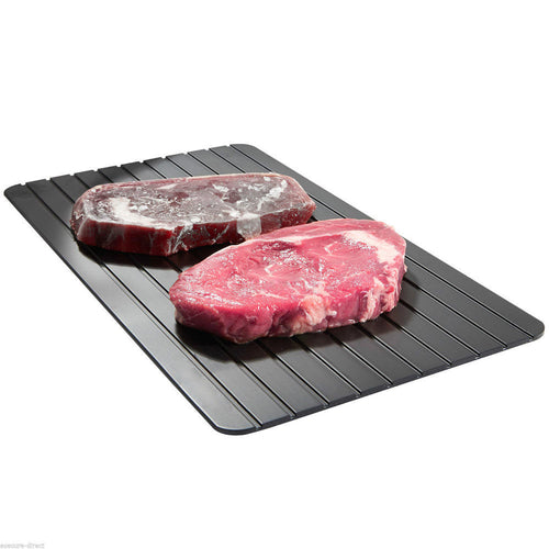 Kitchen Hot Fast Defrosting Tray The Safest Way to Defrost Meat Or Frozen Food - 4D's T&D Inc