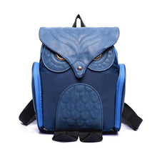 Women Leather Owl Backpack Female Mujer Mochila Escolar Feminina School Bag - 4D's T&D Inc