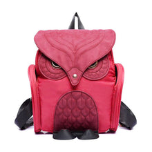 Women Leather Owl Backpack Female Mujer Mochila Escolar Feminina School Bag - 4D's T&D Inc
