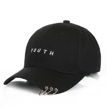 Unisexe Lettre Imprimé Solide Caps Hommes Femmes Anneau Hip Hop Casquette de baseball Coton Snapback Chapeau - 4D's T&D Inc