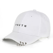 Unisexe Lettre Imprimé Solide Caps Hommes Femmes Anneau Hip Hop Casquette de baseball Coton Snapback Chapeau - 4D's T&D Inc