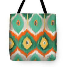 Tropical Ikat II Tote Bag - 4D's T&D Inc