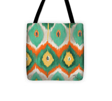 Tropical Ikat II Tote Bag - 4D's T&D Inc