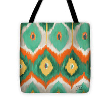 Tropical Ikat II Tote Bag - 4D's T&D Inc