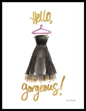 Hello Gorgeous Dress Framed Print by Lanie Loreth - 4D's T&D Inc