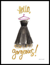 Hello Gorgeous Dress Framed Print by Lanie Loreth - 4D's T&D Inc