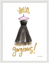 Hello Gorgeous Dress Framed Print by Lanie Loreth - 4D's T&D Inc