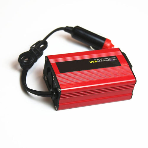 Aluminum Alloy Housing 500W Car Inverter DC12V To AC110V High Conversion Efficiency Dual USB Power Inverter For Car Truck - 4D's T&D Inc