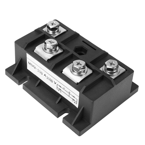 1 PC 122241581320 200A 1600V Diode Module Single Phase Bridge Rectifier MDQ-200A Rectifiers Electronic Components & Supplies - 4D's T&D Inc
