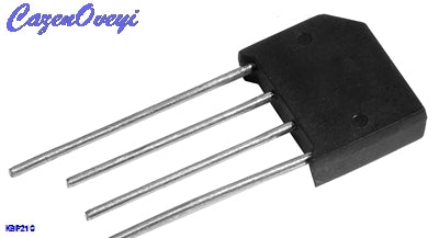 KBP210 2.0 Amp Single phase  Bridge Bridge Rectifiers - 4D's T&D Inc