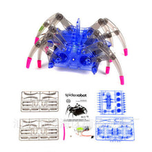 Electric Spider Robot Toy DIY Educational Intelligence Development Assembles Kids Children  Puzzle Action Toys Kits - 4D's T&D Inc