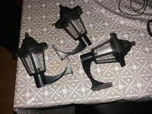 SOLAR POWERED LED OUTDOOR GARDEN FENCE WALL LIGHT LANTERN LAMP 4DS-196SOL - 4D's T&D Inc