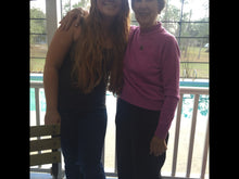 Retro Circular Carving  Alphabet Lettering Silver Necklace Grandmother and Granddaughter Pendant Chain Necklace Jewelry - 4D's T&D Inc