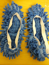 2 pcs Dusting Cleaning Foot Shoes Mop Slipper Floor Cleaner Purple - 4D's T&D Inc